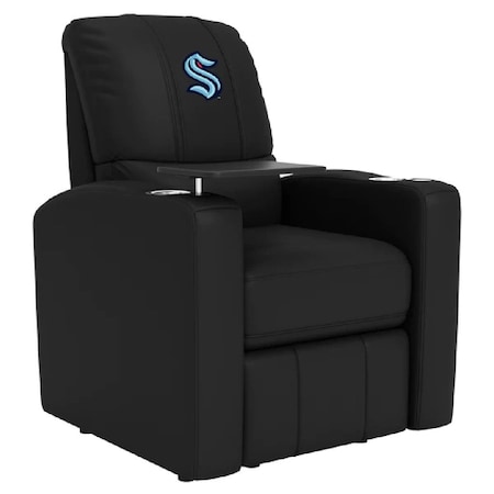 Stealth Power Plus Recliner With Seattle Kraken Primary Logo